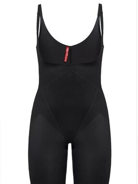 SPANX® SPANXshape™ Invisible Open-Bust Mid-Thigh Bodysuit Shorts